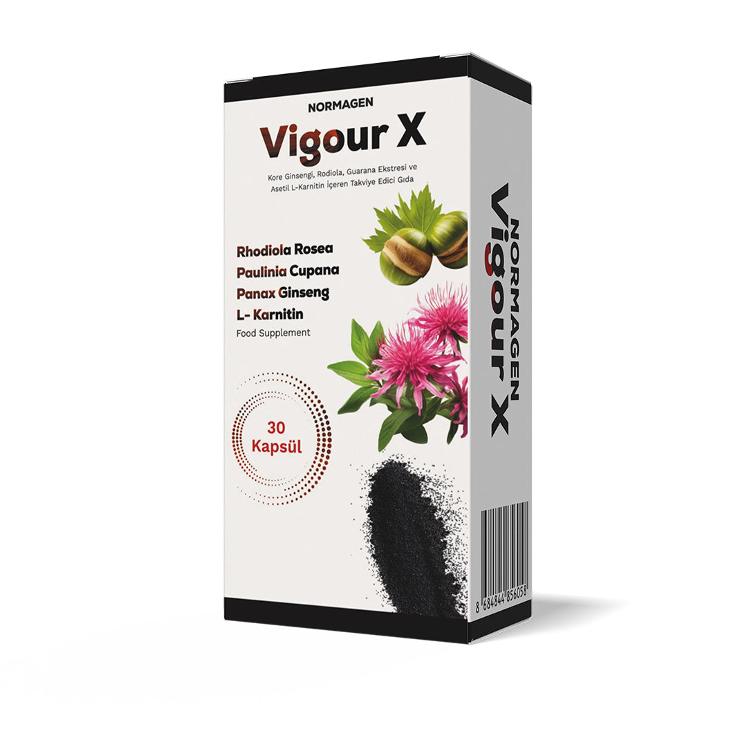 Vigour X | Aktif Yaşam ve Antrenmanlar İçin Bitkisel İçerikler