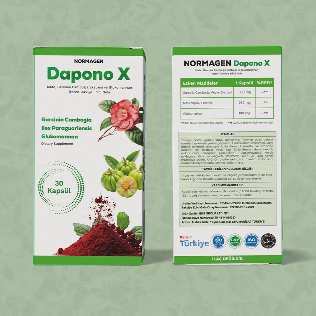 Dapono X | Dengeli Beslenme Rutinleri İçin Özel Formül – NORMAGEN